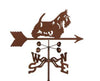 Scottie Dog Rain Gauge Garden Stake Weathervane - inthegardenandmore.com