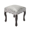 Serape Southwestern Cowhide Upholstered Stools - inthegardenandmore.com