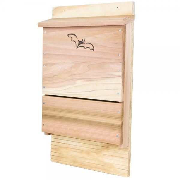 Single Chamber Cedar Bat House - inthegardenandmore.com