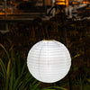 Soji Original 12" Round Solar Lantern - White - inthegardenandmore.com