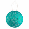 Soji Stella - Brights Geo Palm - 12" Solar Lantern - inthegardenandmore.com