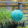 Soji Stella - Brights Geo Palm - 12" Solar Lantern - inthegardenandmore.com