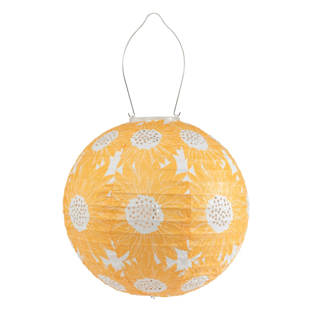 Soji Stella - Sunflower - 12" Solar Lantern - inthegardenandmore.com