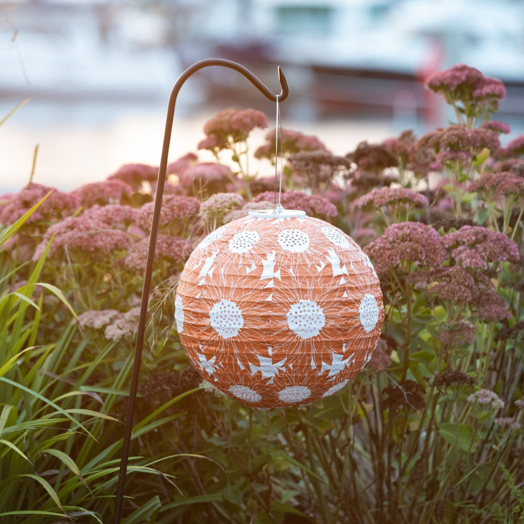 Soji Stella - Sunflower - 12" Solar Lantern - inthegardenandmore.com