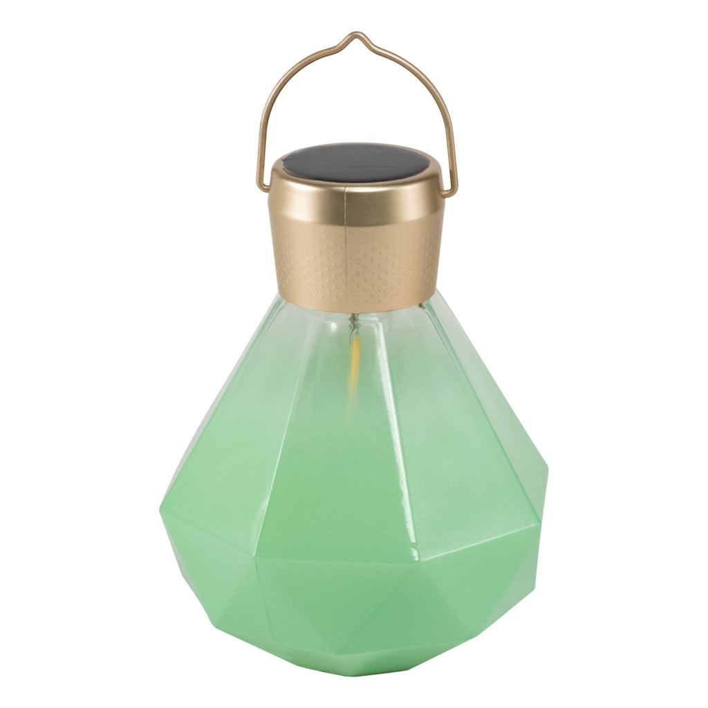 Solar LED Handblown Glass Lanterns - inthegardenandmore.com