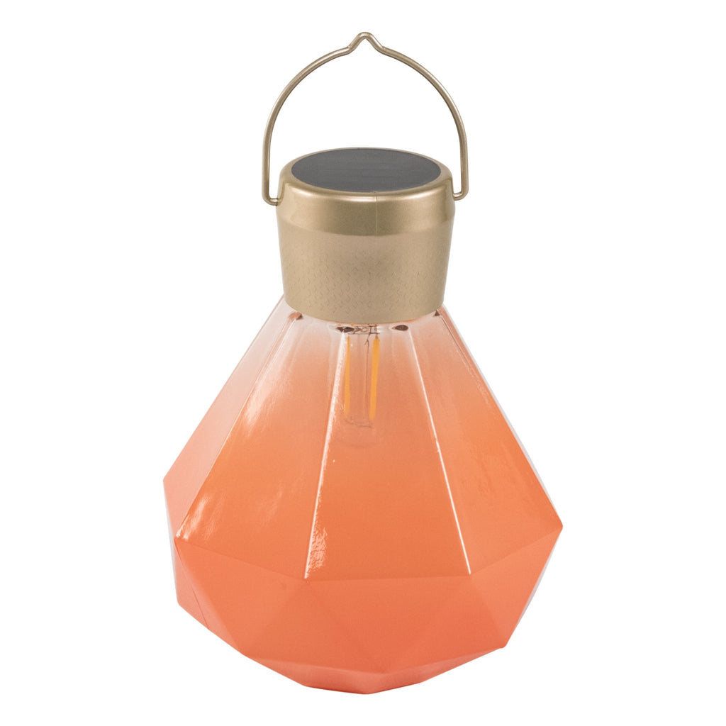 Solar LED Handblown Glass Lanterns - inthegardenandmore.com