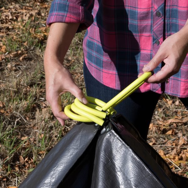 Super Duty Clean Up Canvas Tarp With Carrying Handles - inthegardenandmore.com