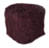 Tibetan/Mongolian Lamb Fur Pouf Ottoman – 18” - inthegardenandmore.com