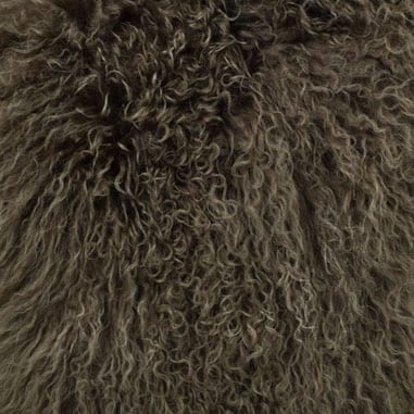 Tibetan/Mongolian Lamb Fur Stool – 18” (in 20+ colors) - inthegardenandmore.com