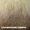 Our Champagne Ombre Tibetan/Mongolian Lamb Fur Throw Pillow – 20” 