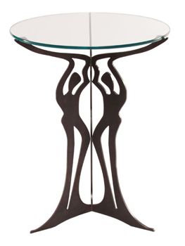 Triple Graces Birdbath Metal Art Sculpture - inthegardenandmore.com