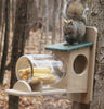 Two Tone Poly - Lumber Squirrel Jar Feeder - inthegardenandmore.com