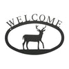 Welcome Sign With Deer Silhouette - inthegardenandmore.com