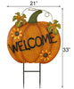 Welcome to Fall Pumpkin with Sunflowers Yard Art - inthegardenandmore.com