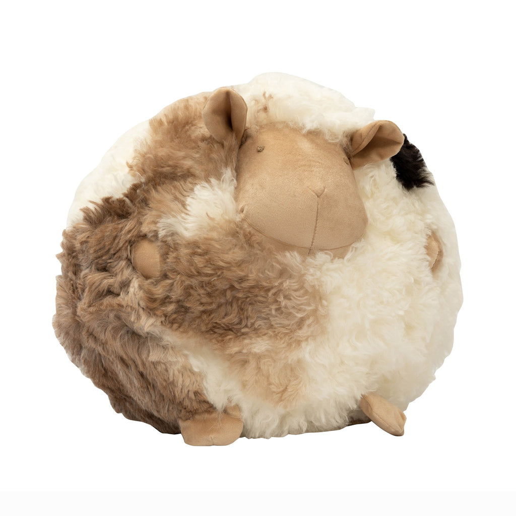 Wooli Mongolian Lambs Fur Cuddle Throw Pillows - inthegardenandmore.com