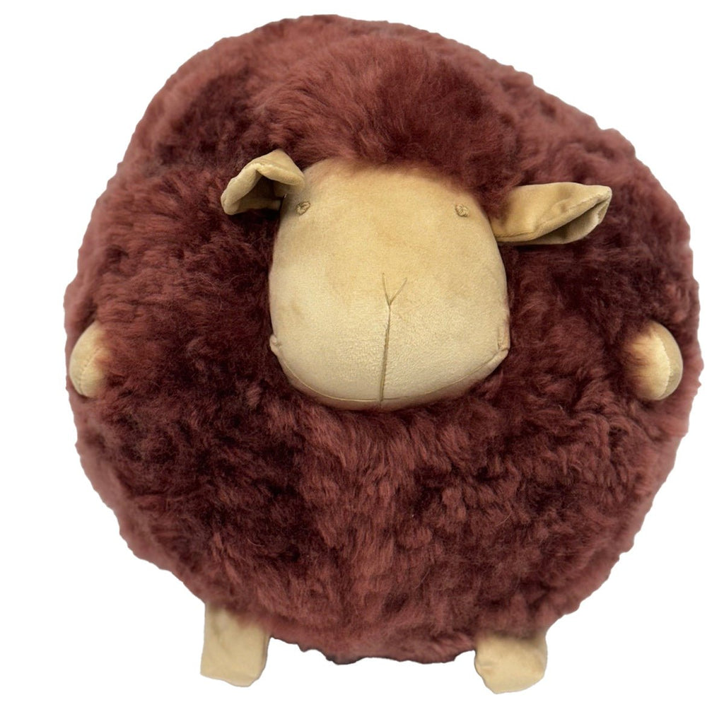 Wooli Mongolian Lambs Fur Cuddle Throw Pillows - inthegardenandmore.com